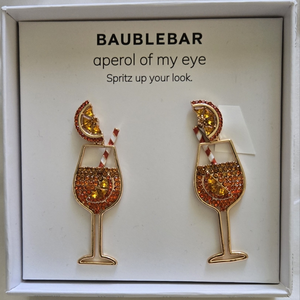 BaubleBar Cocktail Earrings Set- New In Boxes - Picture 4 of 7